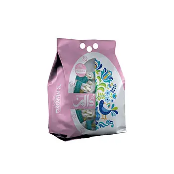 گز 10 درصد مخلوط مغز پسته و بادام  نیم کیلویی