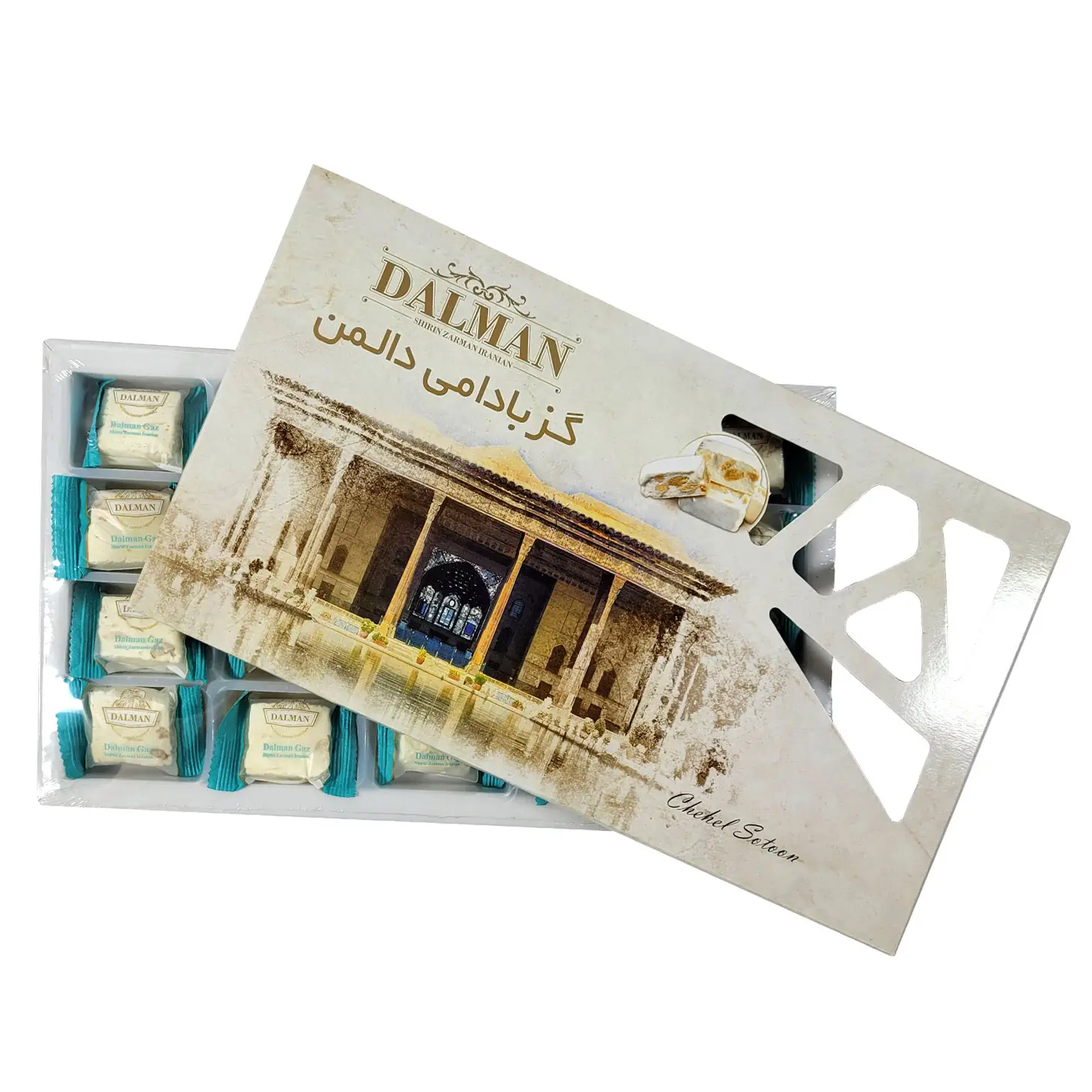 گز 10 درصد مغزبادام 300 گرمی