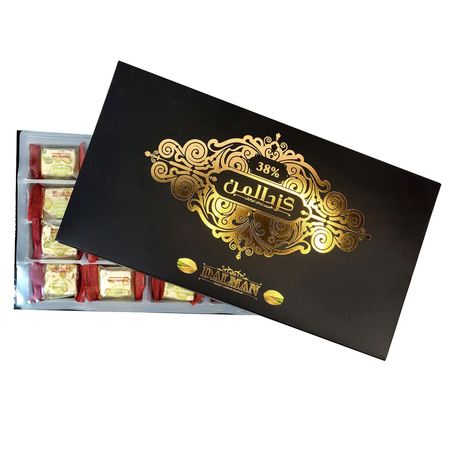 گز ۳۸ درصد مغز پسته ۶۰۰ گرمی ویژه